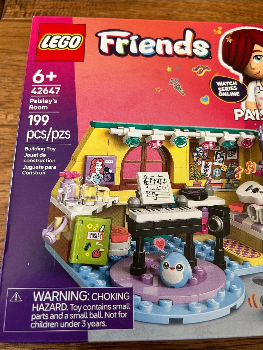 Lego Friends Paisley's Room Play Set 199 Pieces New Sealed in Box